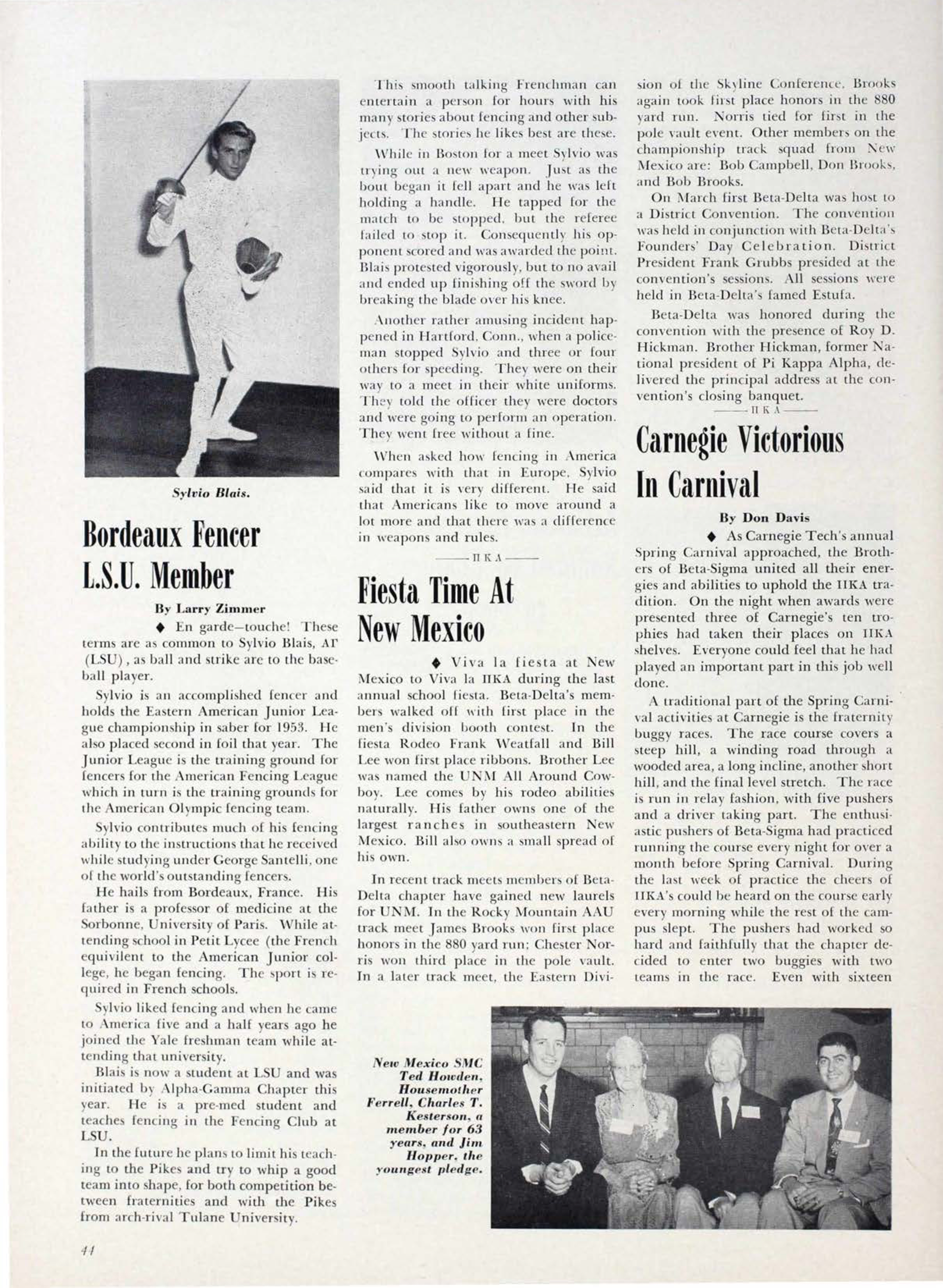 Bordeaux Fencer L.S.U. Member